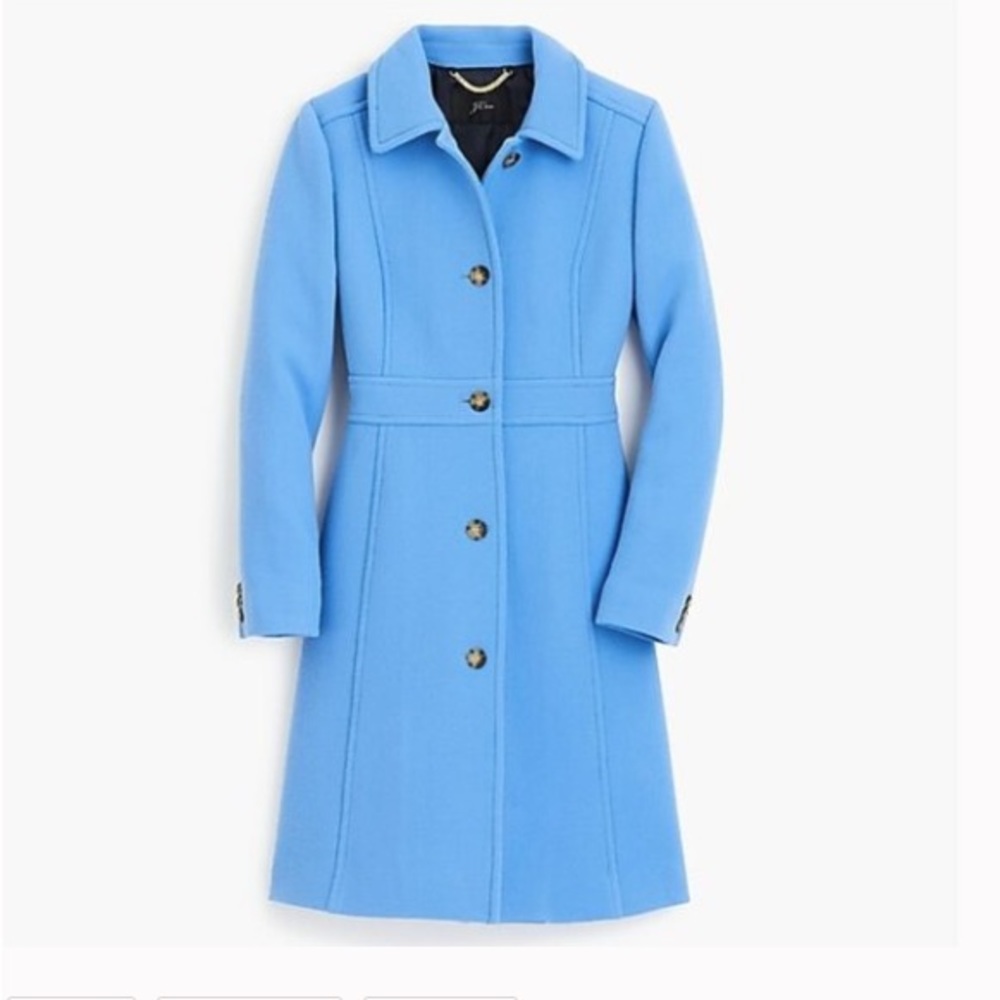 J.Crew Classic Lady Coat with Thinsulate in Italian double-cloth